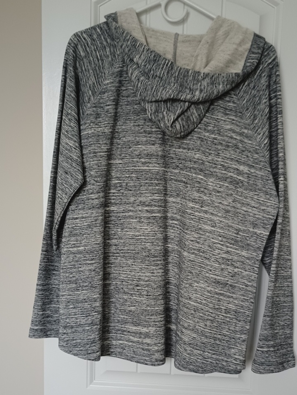 STYLE & CO Heather Gray Full Zip Hoodie Size XL NWOT Lightweight Sweatshirt - Picture 15 of 15